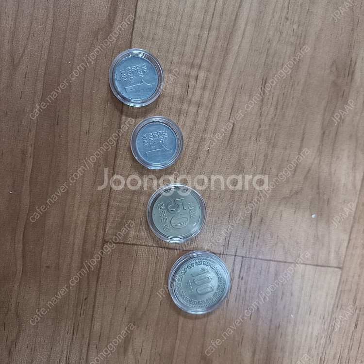 1982년 동전(100원, 50원,1원) 팝니다--0