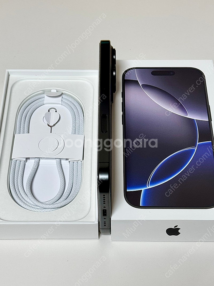 아이폰16프로 256GB 블랙티타늄 S급 팝니다 (정품...--1