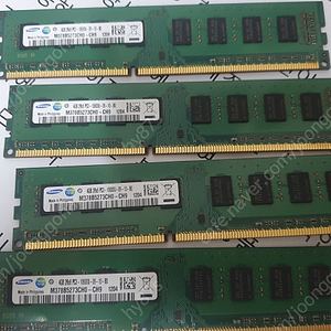 삼성 DDR3 PC3-10600U 4GB 기가 X 4개 (16GB) 램,메모리 팝니다