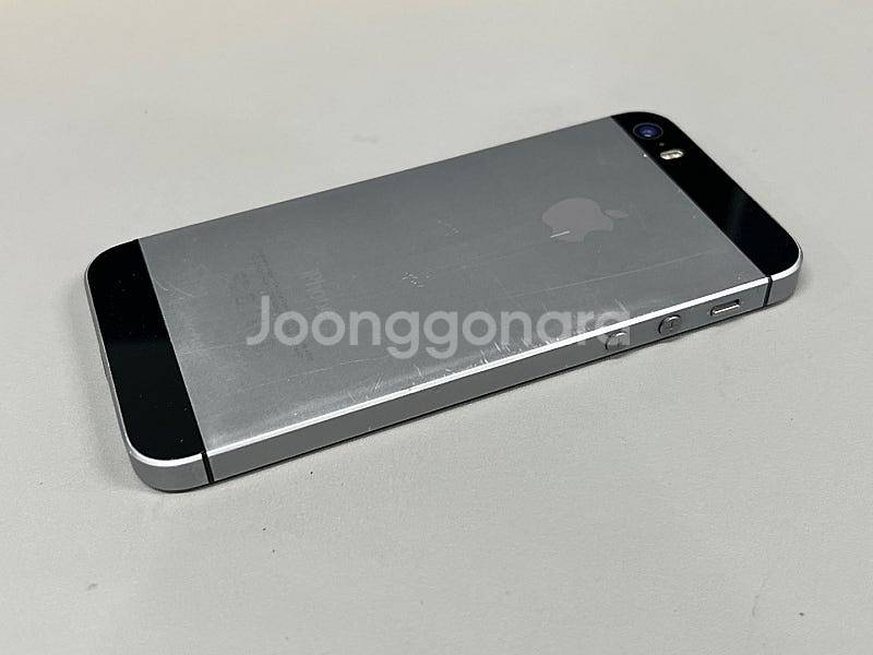 아이폰5S 16기가 스페이스그레이 외관 미파손 단말기 ...--7