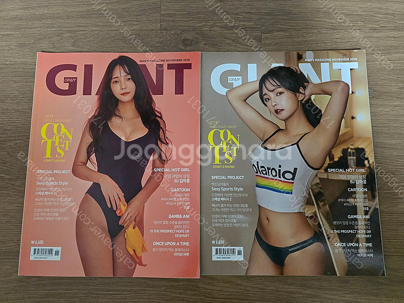 크레이지 자이언트 잡지 판매합니다. (창간호, 2호, ...--4