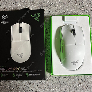 레이저 바이퍼 v3 pro 화이트