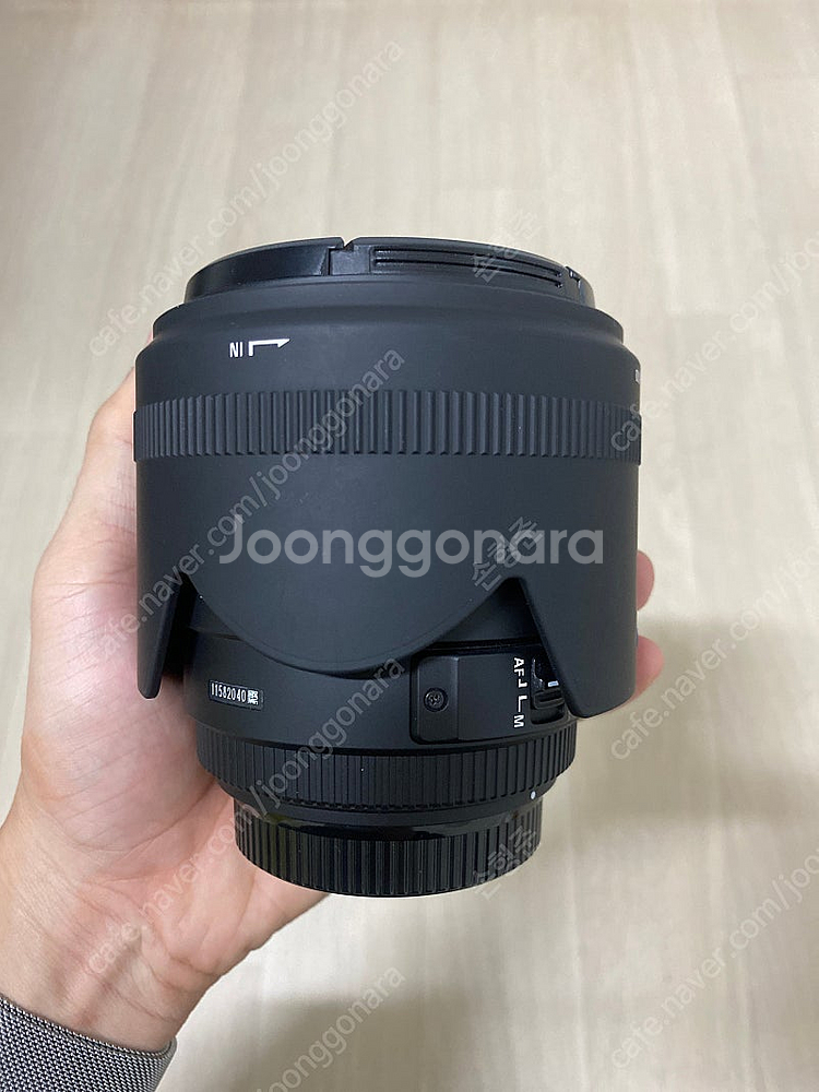 시그마 85mm f1.4 a마운트 팝니다--3