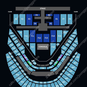 NCT 127 F7구역 3, 9열 단석 양도합니다