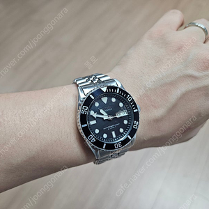 세이코 skx031 다이버시계 검판