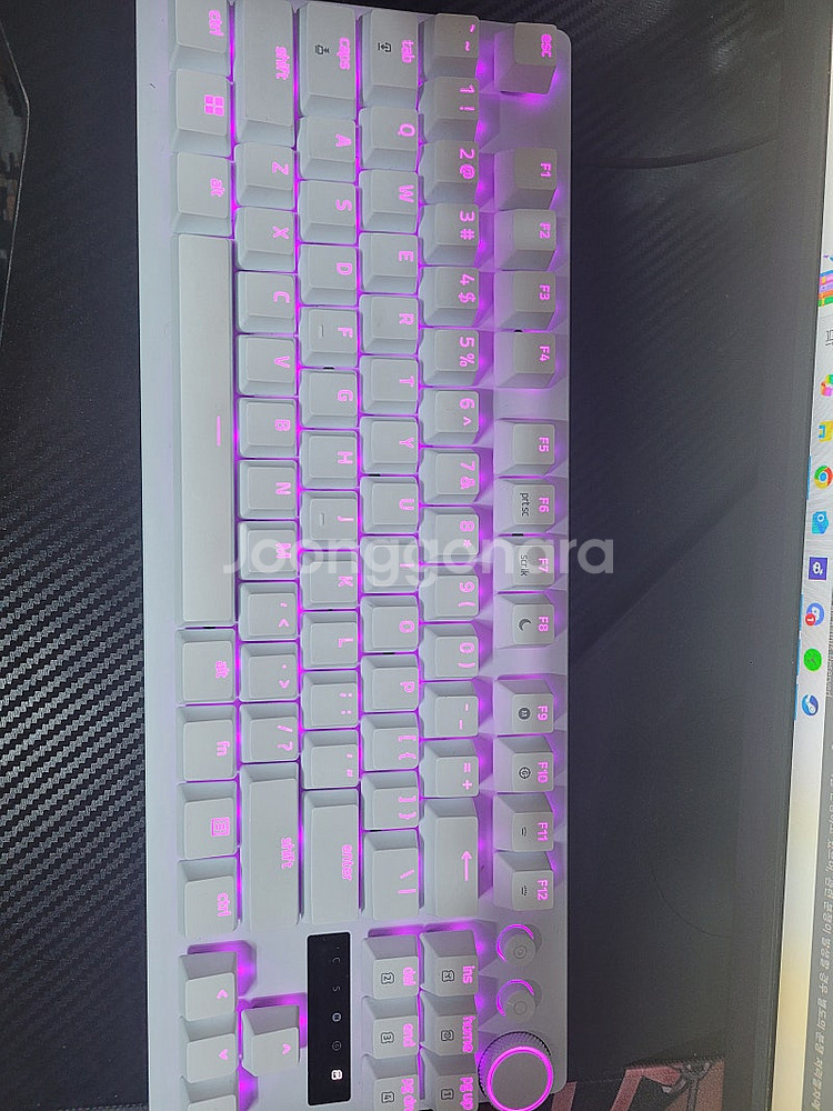 헌츠맨 v3 pro tkl 화이트 택포 23--0