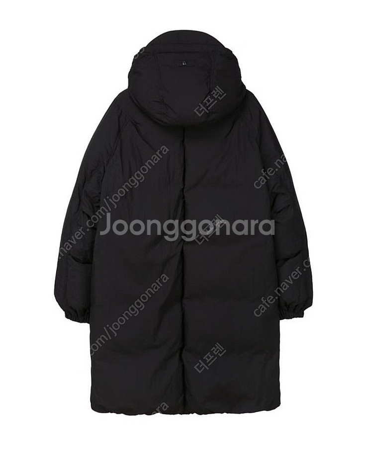 알레그리 23fw 블랙 롱다운 패딩--1