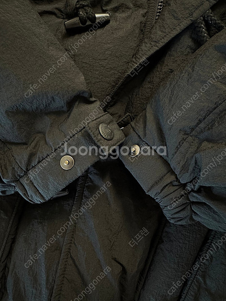 알레그리 23fw 블랙 롱다운 패딩--6