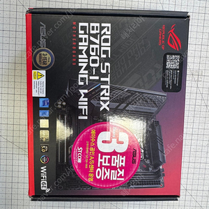 아수스 asus B760-i Gaming wifi itx보드 판매