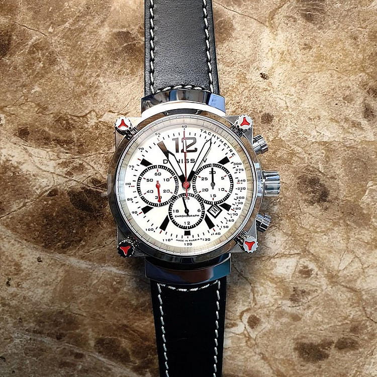 저먼 러시아 수동 크로노그래프 AERONAVIGATOR 에어로네비게이터 항공 파일럿 시계--8