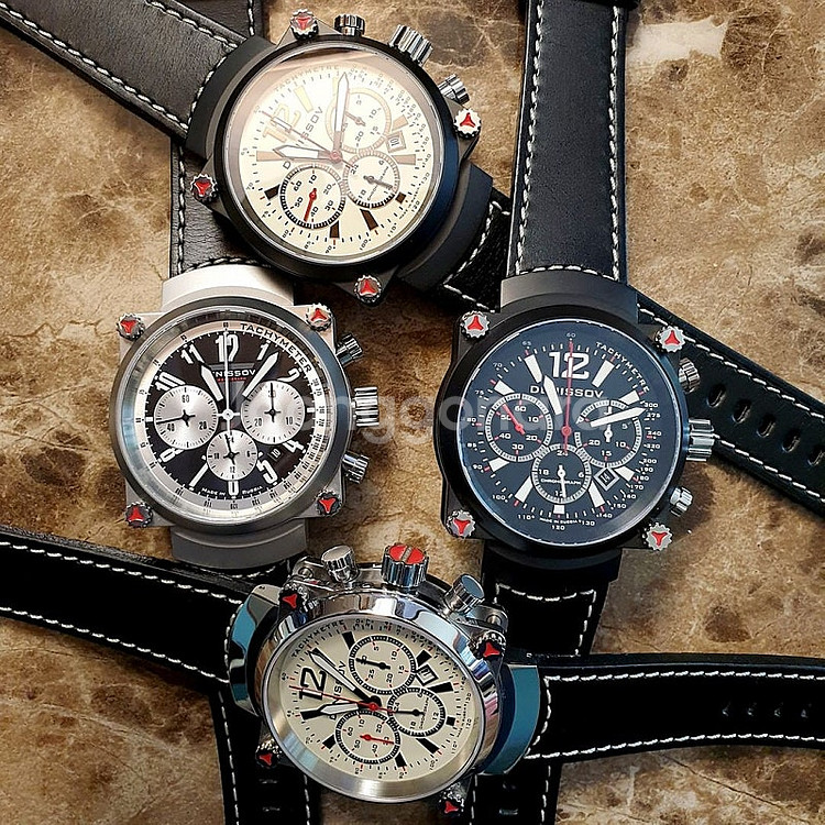 저먼 러시아 수동 크로노그래프 AERONAVIGATOR 에어로네비게이터 항공 파일럿 시계--0