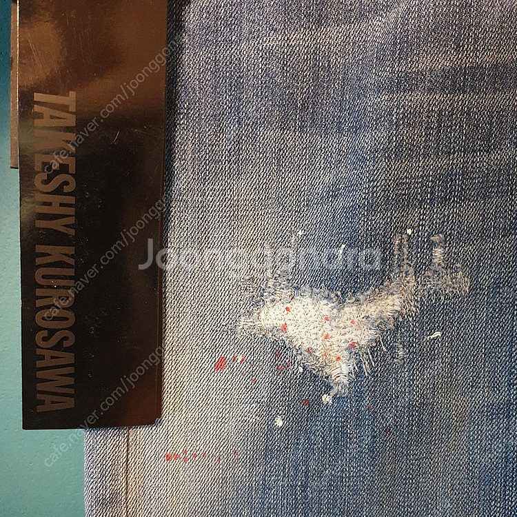 저먼 TAKESHY KUROSAWA 타케시 쿠로사와 데님 진 고급 청바지 이태리 직수입 정품 새상품 32 SLIM--0