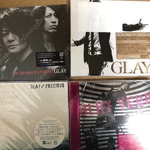 (가격내림) 미개봉 일본 밴드 글레이 glay 싱글 앨범 dvd 팝니다