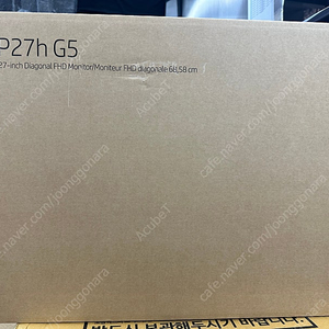 HP P27H G5 27인치 모니터 미개봉상품