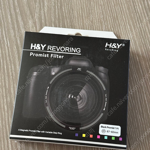 H&Y 레보링 블랙미스트 1/4 필터 67-82mm