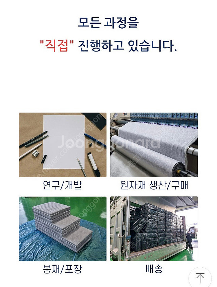 잠온데이 3단 매트리스 고밀도 폼 퀸사이즈--4