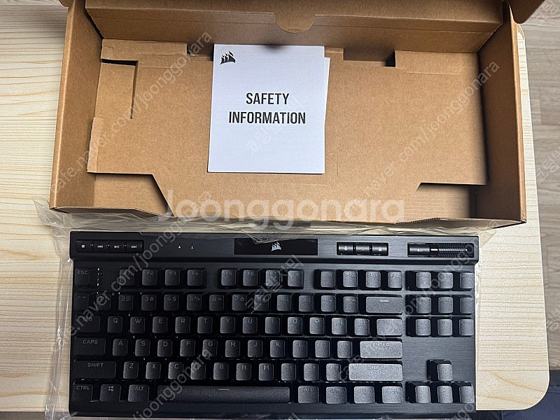 CORSAIR K70 RGB TKL CHAMPION 영...--0