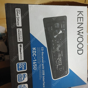 캔우드 KENWOOD KDC-165U 1딘 CD, MP3 CD, 라디오, USB MP3