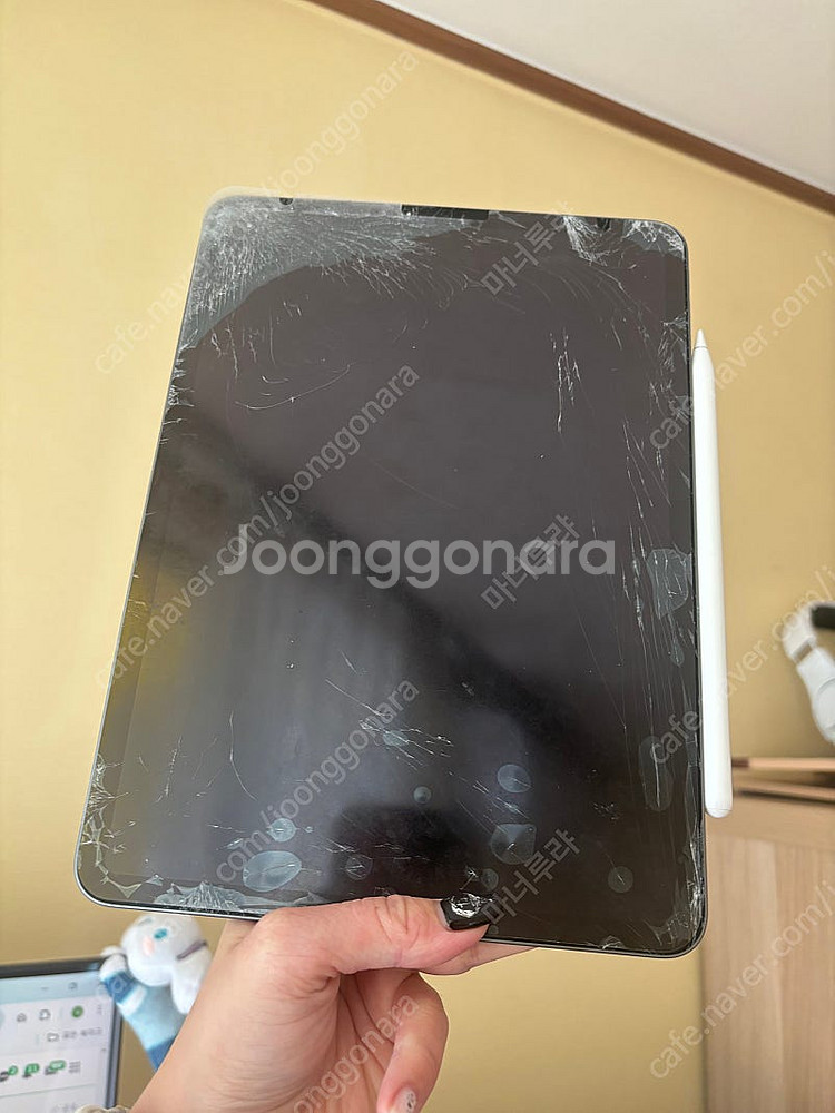 아이패드 프로 4세대 11인치 128GB 액정 파손(정...--0