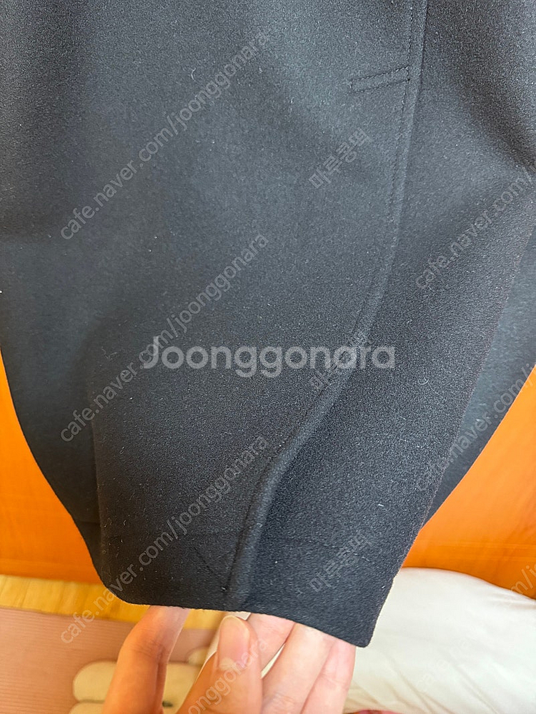 쿠어 발마칸 코트 L 블랙 새상품--2