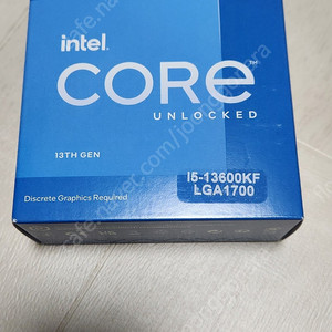 Intel Core i5-13600KF 데스크탑 프로세서 14 코어 미개봉