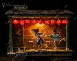laputa 라퓨타 스튜디오 센과 치히로 카피작 구입합...--0