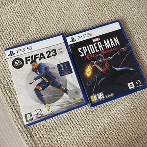 PS5 피파23 스파이더맨 게임 CD 팔아요