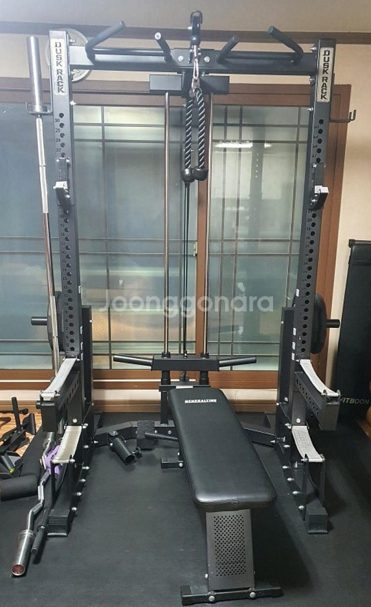 홈짐세트(랙, 바벨, 무게조절덤벨, 원판, 그립, 벤치...--0
