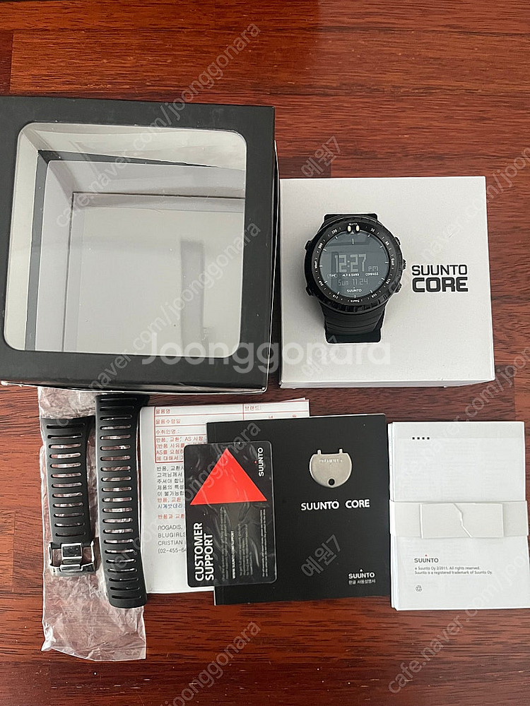 순토(SUUNTO)코어 올블랙 판매.--2