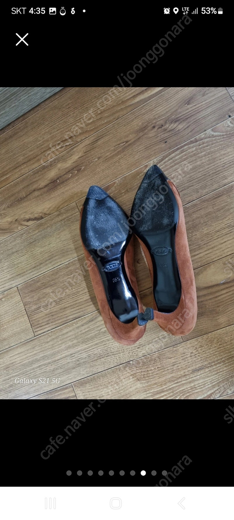 TOD'S(토즈)이태리,여성용,구두230팝니다.(깨끗하고 상태좋습니다.)(택포60,000원) 이미지