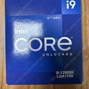 인텔 core i9-12900K