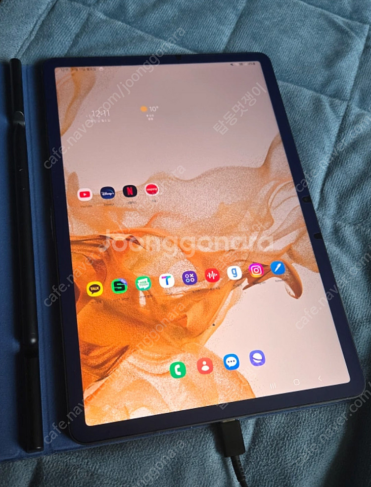 갤럭시탭s8 5g 128gb 민트급 풀박스 팝니다 (정...--0