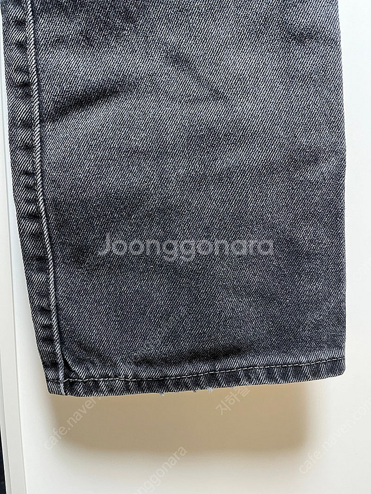리바이스 517 검은색 흑청(31x32)--5