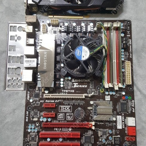 BIOSTAR TP68XE(cpu+ram+vga)