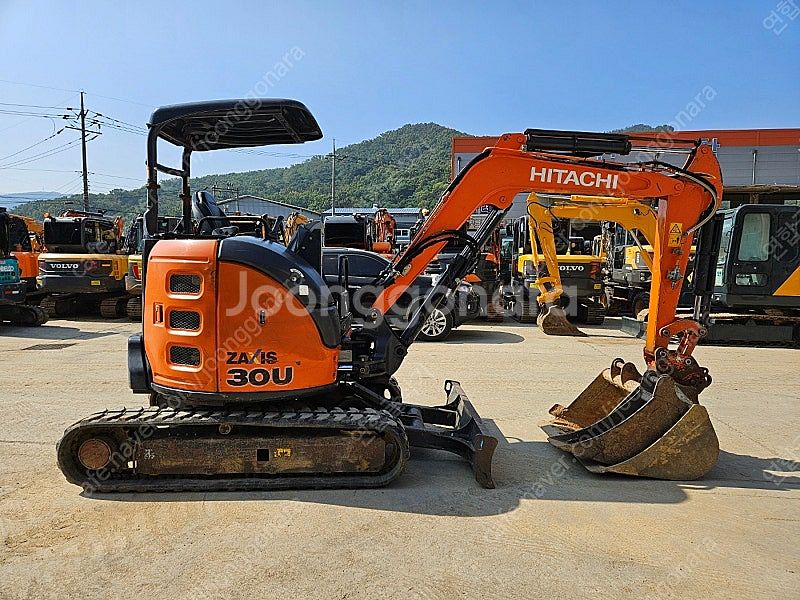 중고미니굴삭기 히타치 ZX30 저가동 중고미니포크레인 ...--2