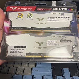 티포스 ddr4 3600 cl18 8g *2 팝니다 미개봉