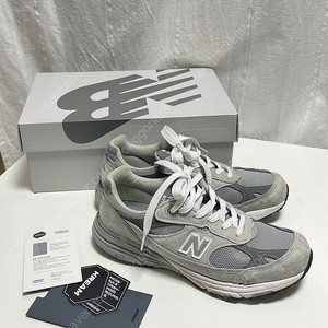 뉴발란스 993 Made in USA Grey 270 풀박스