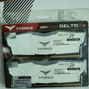 delta rgb 화이트 메모리 ddr4 32g 택포