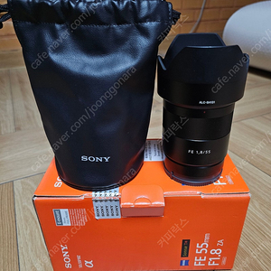 SONY 알파 Sonnar T* FE 55mm F1.8 ZA / 55.8z / SEL55F18ZA