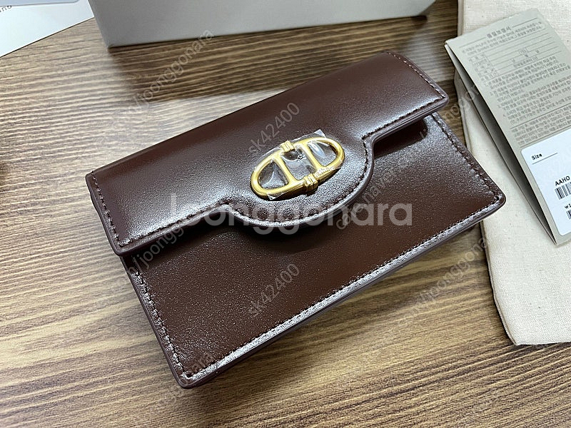 아떼바네사브루노 보딸라또 레더 명함 카드지갑 AAHO4E351D3--1