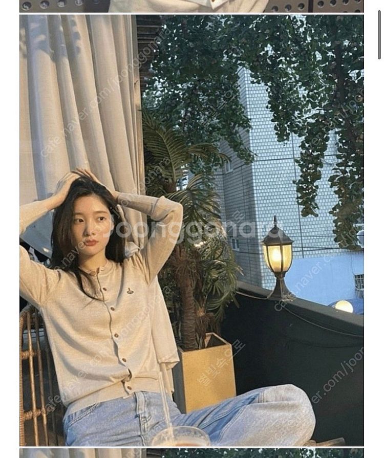 비비안웨스트우드 베아가디건 모100 (실착1회)--3