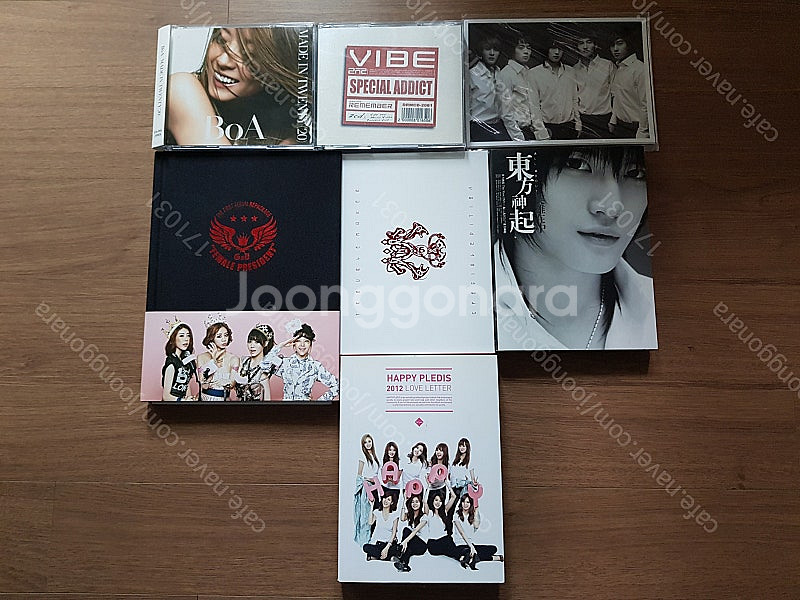 걸스데이/동방신기/바이브/트러블메이커/보아 음반들 판매...--0