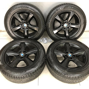 BMW X5 F바디 18인치 흠집없는 블랙 휠타이어 255/55R18