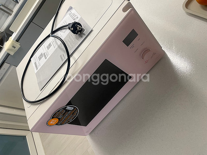 (단순개봉 새제품)LG 오브제 전자레인지 MWJ25P ...--3