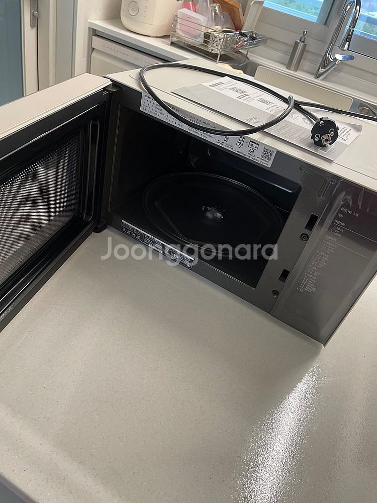 (단순개봉 새제품)LG 오브제 전자레인지 MWJ25P ...--5