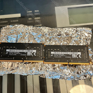 마이크론 노트북용 8기가 8gb 램 RAM X2