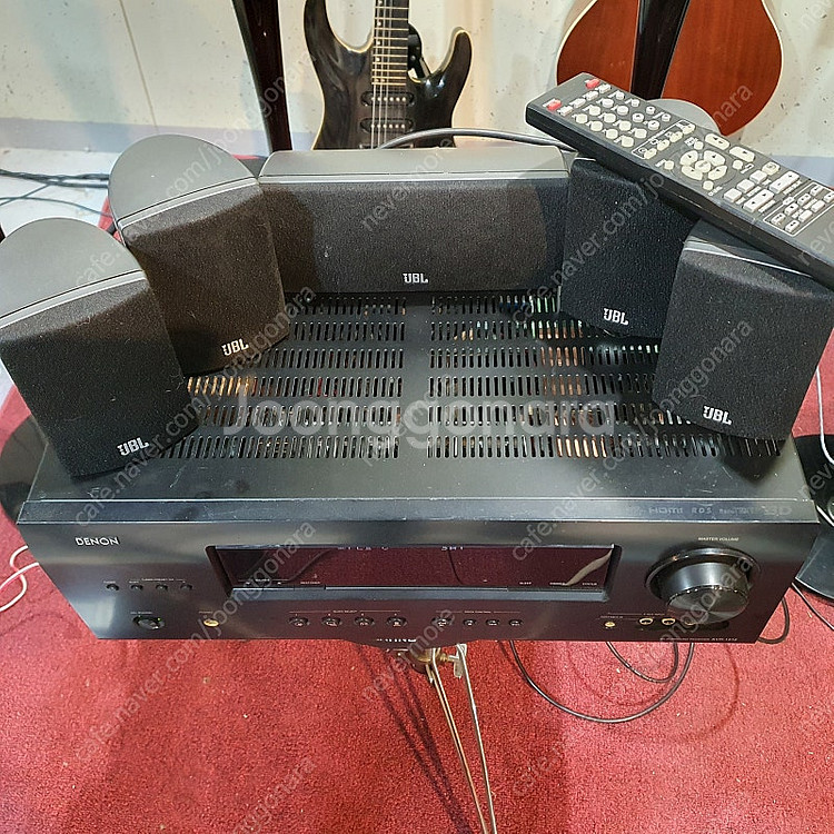 데논 AVR-1312 리시버 앰프와 JBL 스피커--1