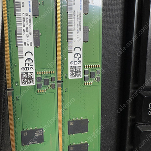 삼성 램 ddr5 4800 8g 두개 팝니다