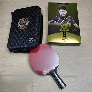 카본 탁구라켓 9성급 고급 러버 일체 세이크핸드 loki CARBON 탁구채 팝니다