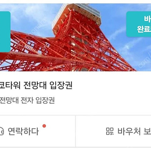 일본 도쿄타워 전망대 25일 (대인2)